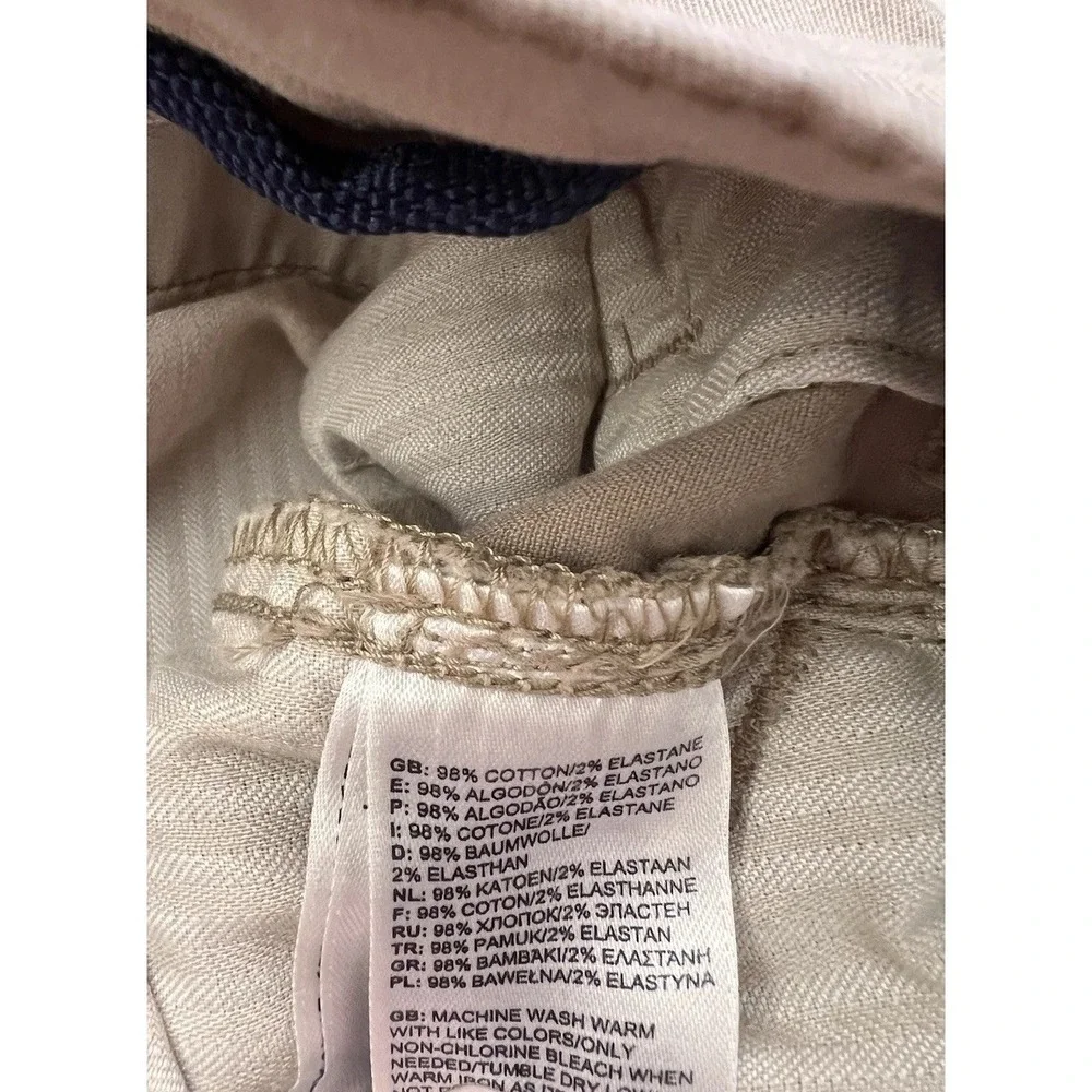 The North Face Mens 38 Regular Khaki California Heritage Chino Pants Tan Stretch